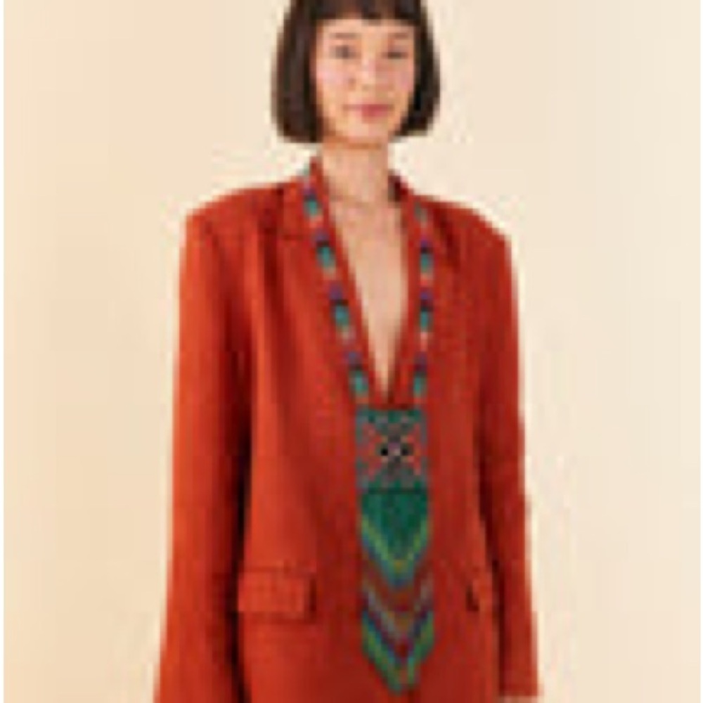 Farm Rio NWOT oversized blazer
